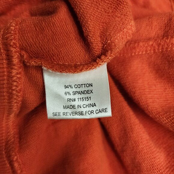 Romeo & Juliet Couture Orange Babydoll y2k 2000s Crop Sweater Juniors Medium - Picture 5 of 7